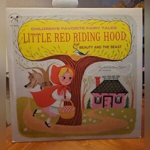 Little red riding hood & Beauty and the Beast LP , USA, vintage